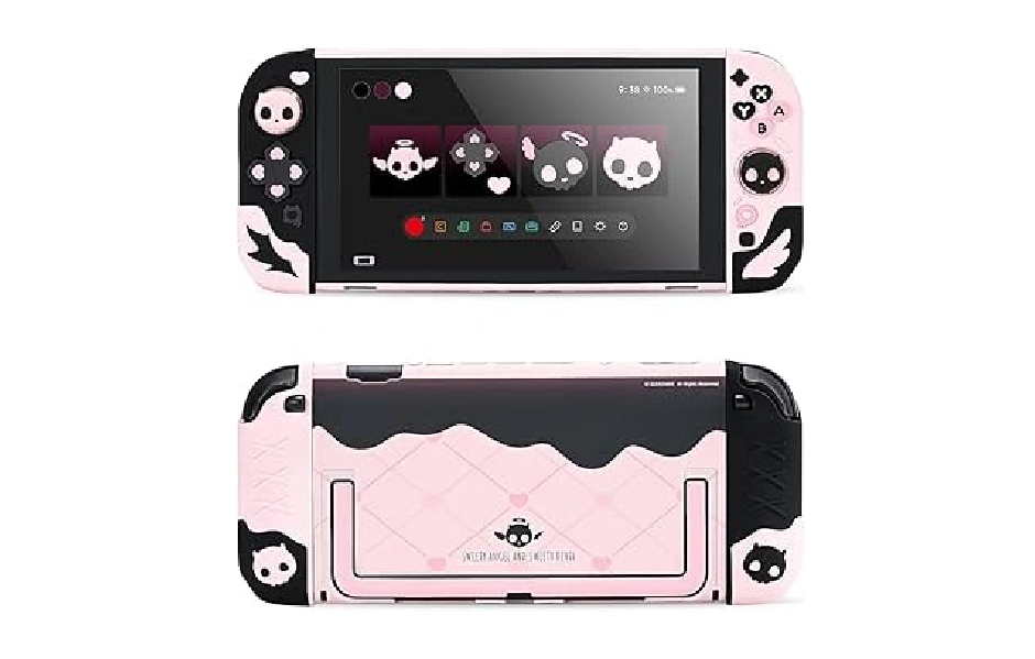 GeekShare NS2 SweetHeart Skull Silicone Protect Case Set
